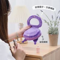 三麗鷗 造型化妝包(附鏡子)